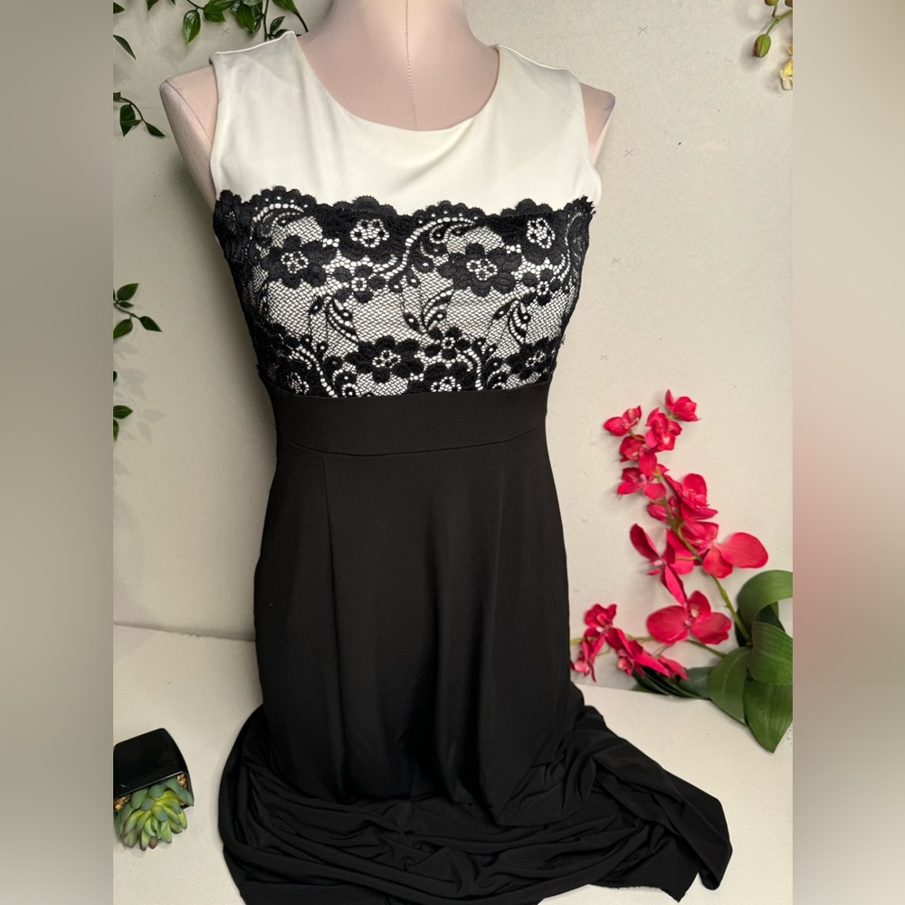 🖤 Enfocus Studio Black and White Dress 🖤